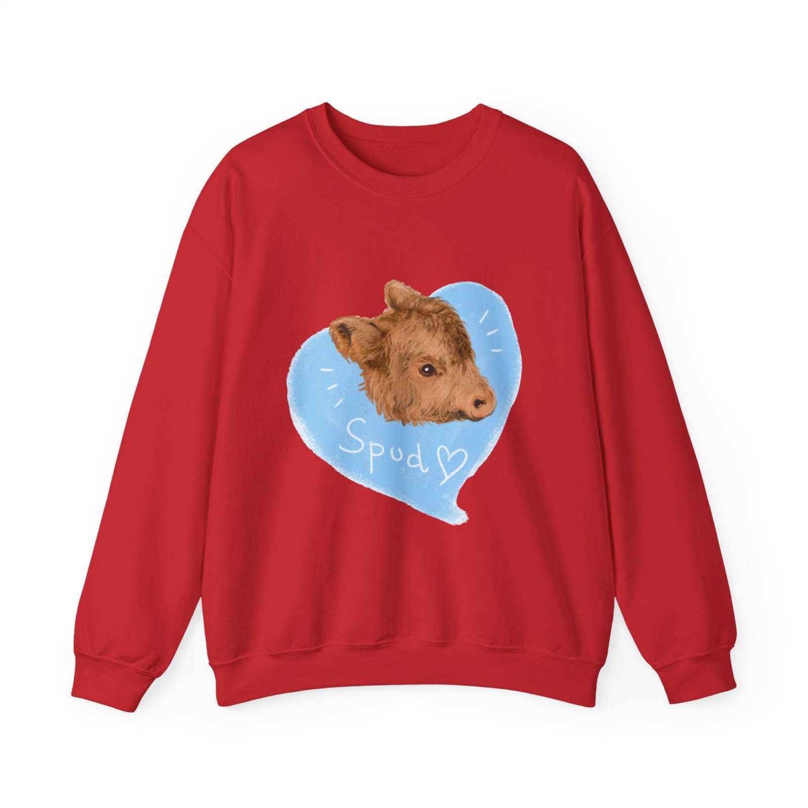 Spud Heart Unisex Crewneck Sweatshirt