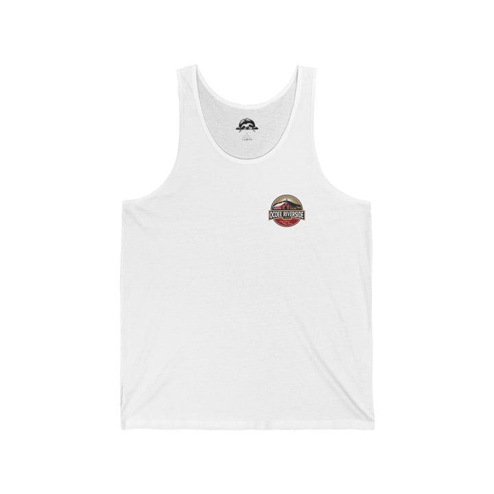 Cute Zebra Unisex Jersey Tank Top - Perfect for Summer and Animal Lovers