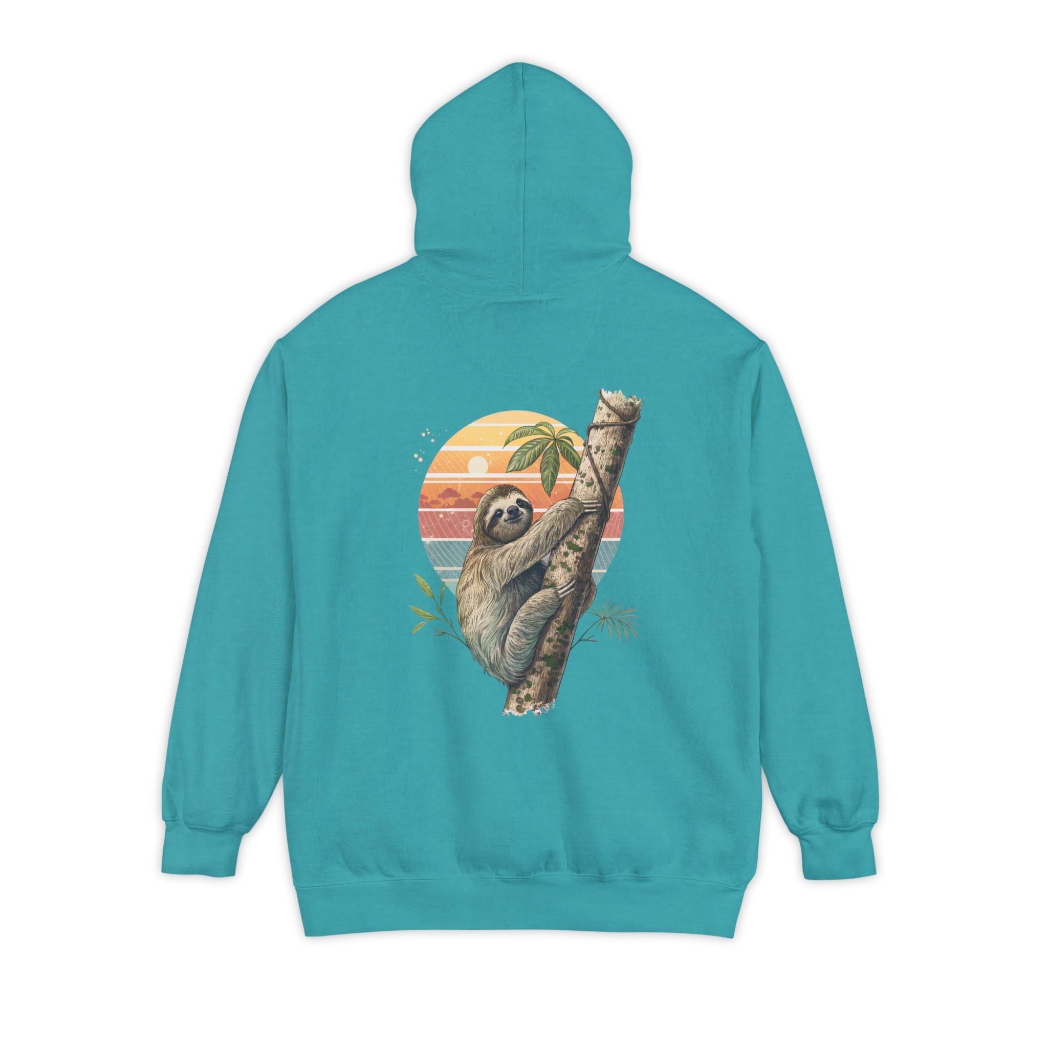 Funny Sloth Vintage Hoodie
