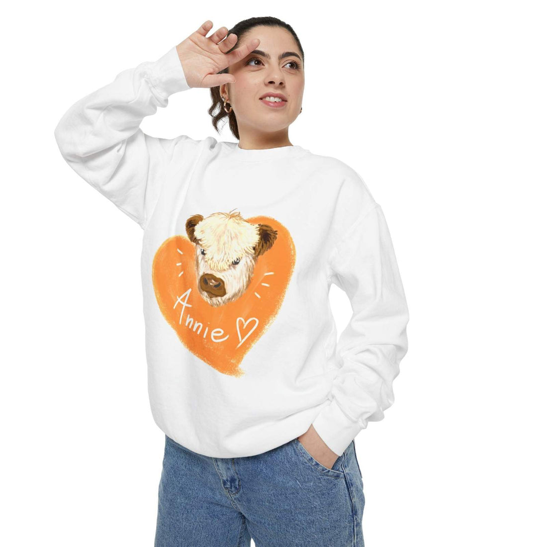 Custom Pet Love Unisex Sweatshirt