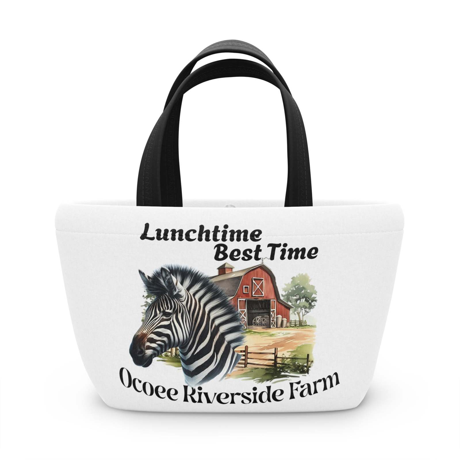 Zebra Print Lunch Bag