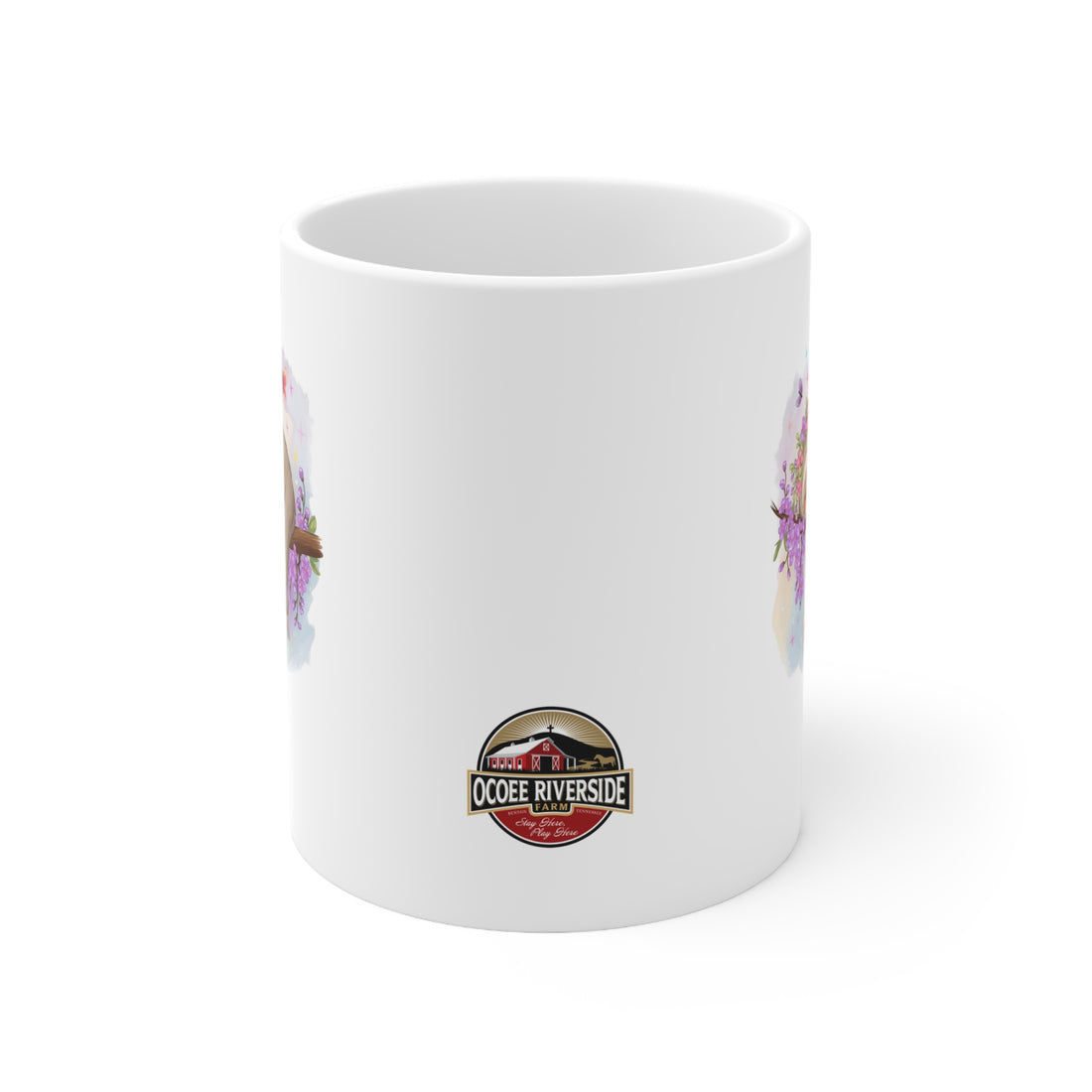 Whimsical Sloth Ceramic Coffee Cups - 11oz & 15oz | Perfect for Nature Lovers & Gift Giving