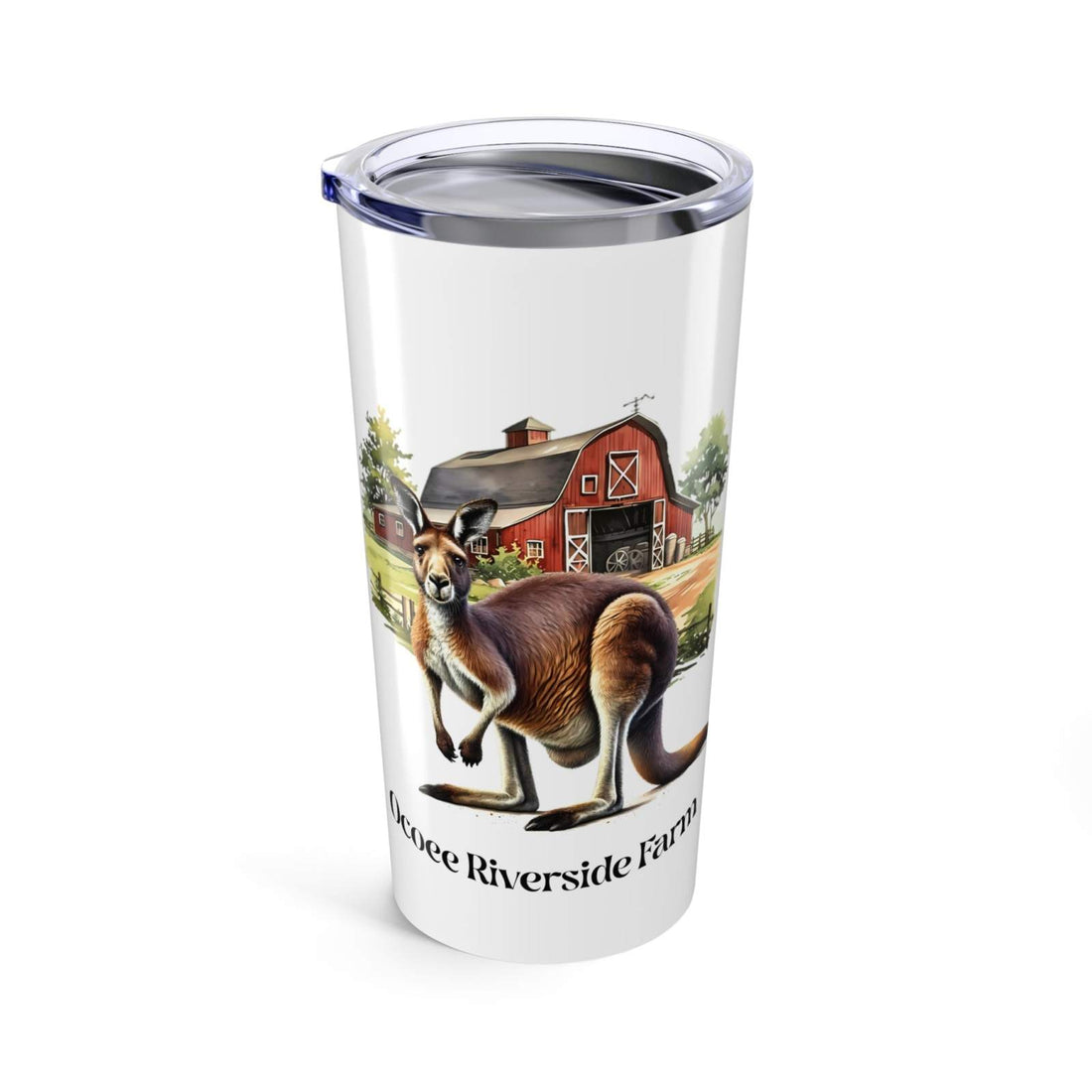Rustic Kangaroo 20oz Farmhouse Tumbler