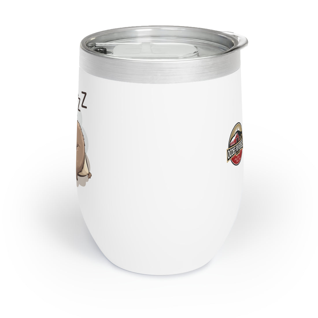 Chill Sloth Wine Tumbler - Cute Insulated Drinkware for Relaxation and Gifting