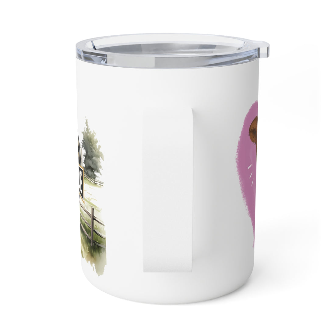 Rustic Insulated Coffee Mug | 10oz Mug with Farmhouse Design for Country Lovers