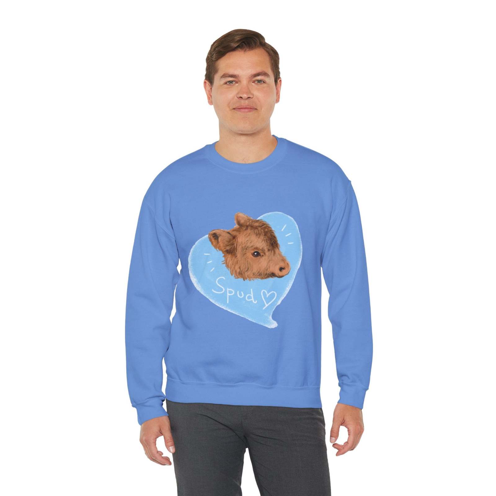 Spud Heart Unisex Crewneck Sweatshirt