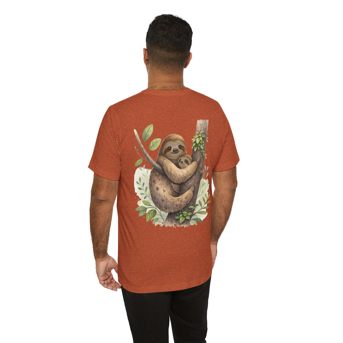 Sloth Mother and Baby T-Shirt