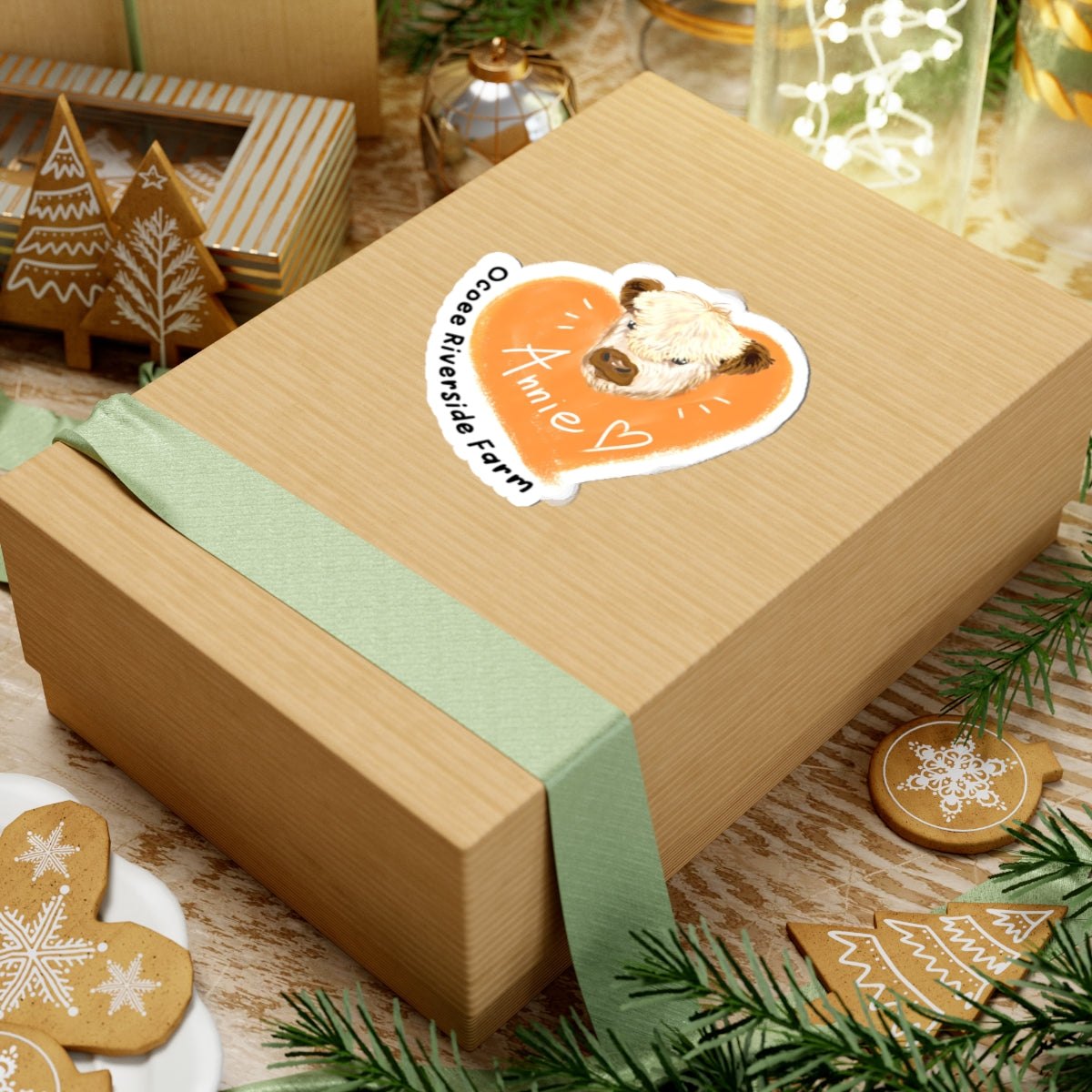 Farm Animal Cow Kiss-Cut Stickers