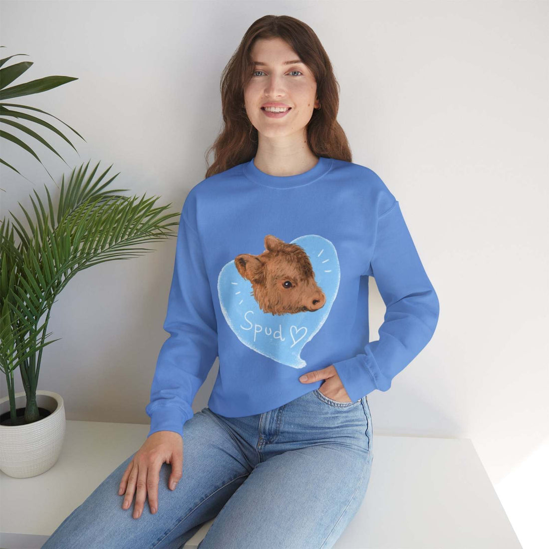 Spud Heart Unisex Crewneck Sweatshirt