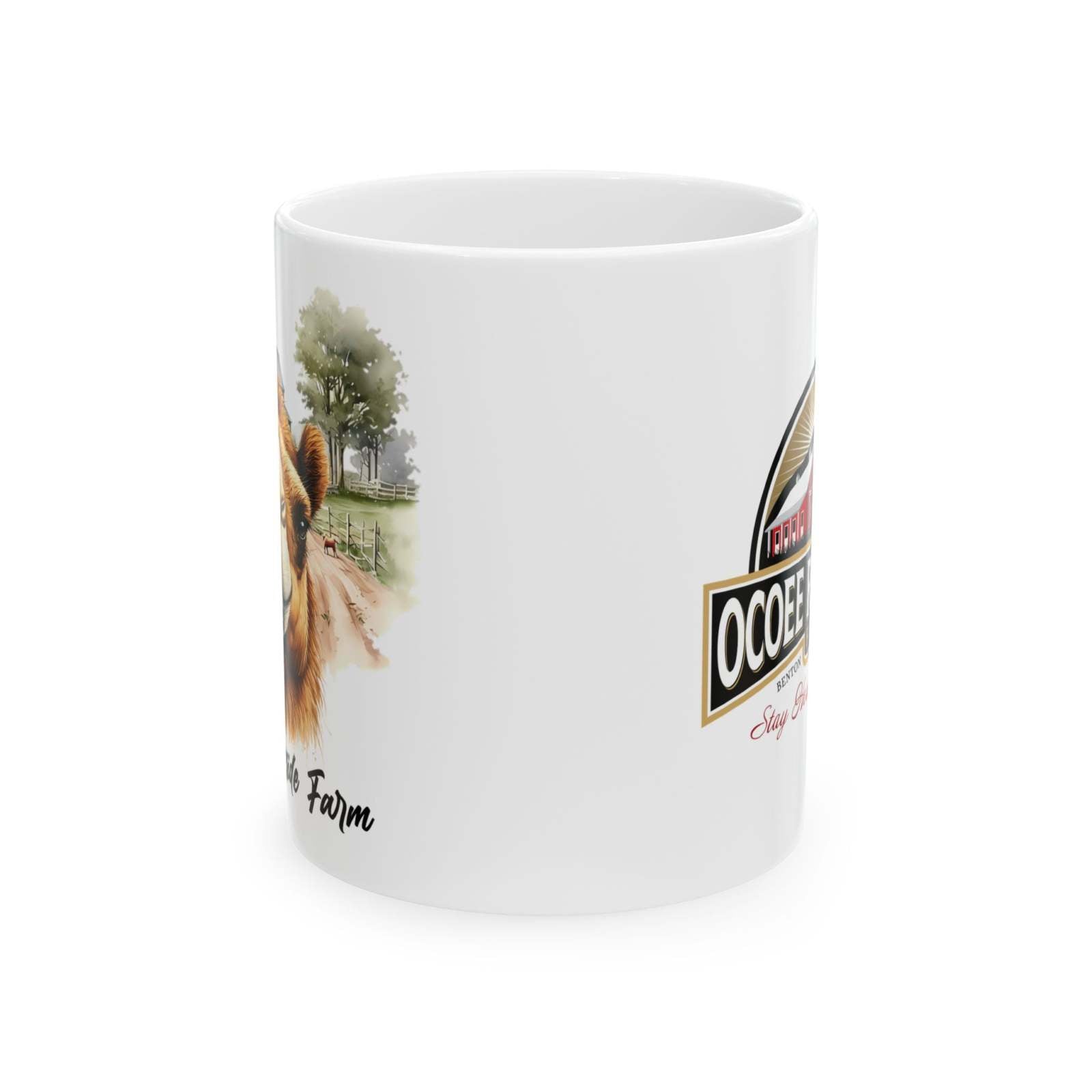 Rustic Camel Ceramic Mug