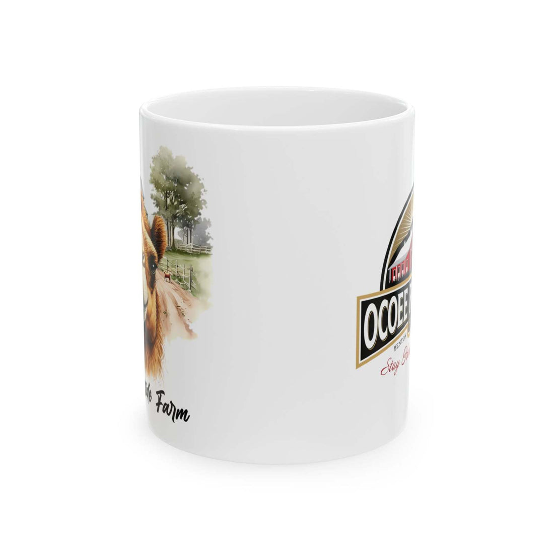 Rustic Camel Ceramic Mug