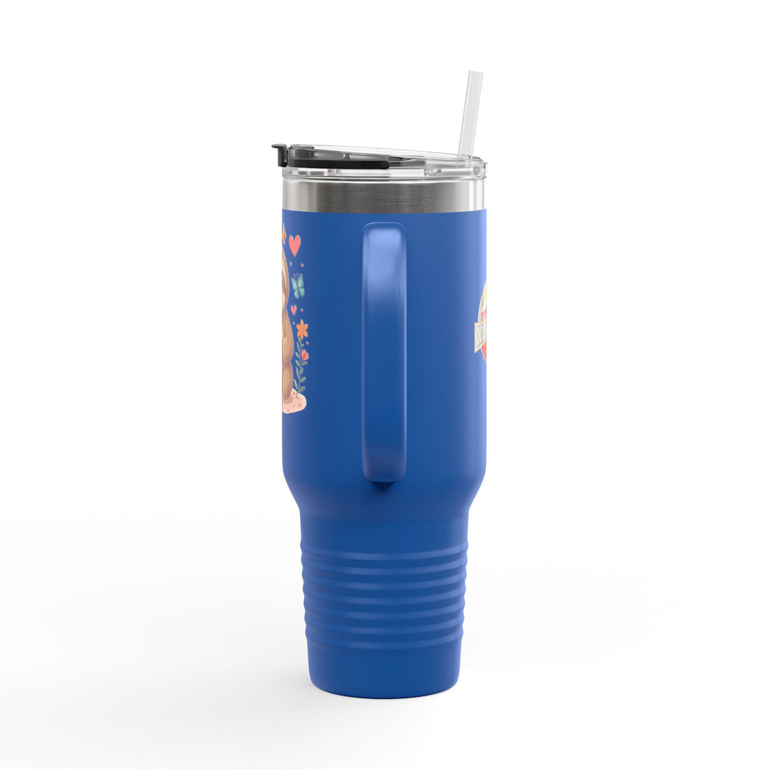 Cute Sloth Insulated Travel Mug - 40oz with Straw | Perfect Gift for Nature Lovers & Adventurers