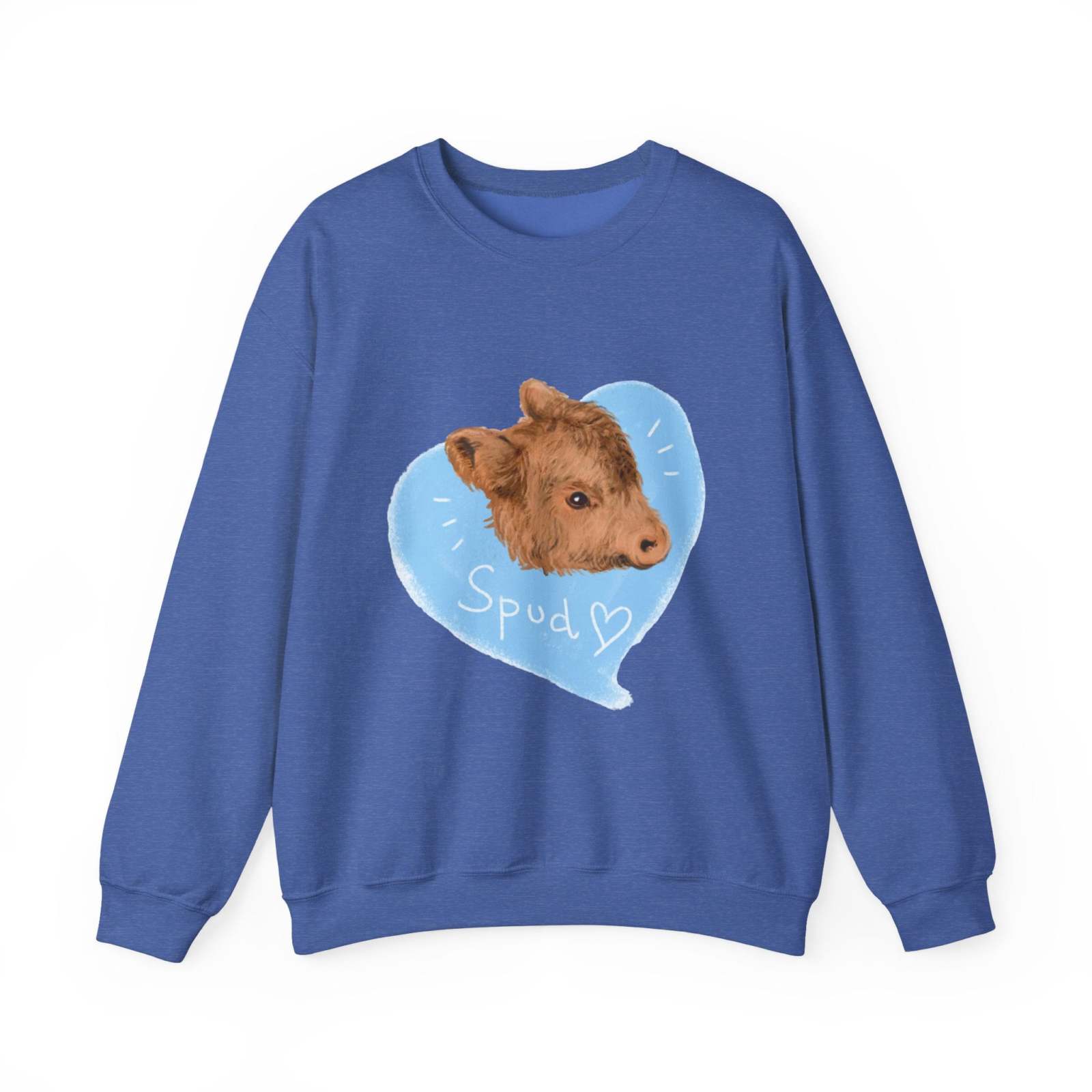 Spud Heart Unisex Crewneck Sweatshirt