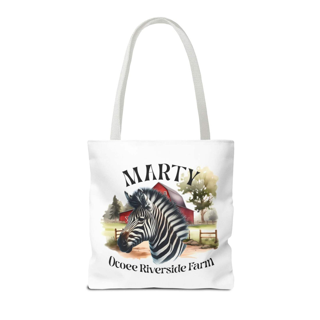 Custom Zebra Tote Bag