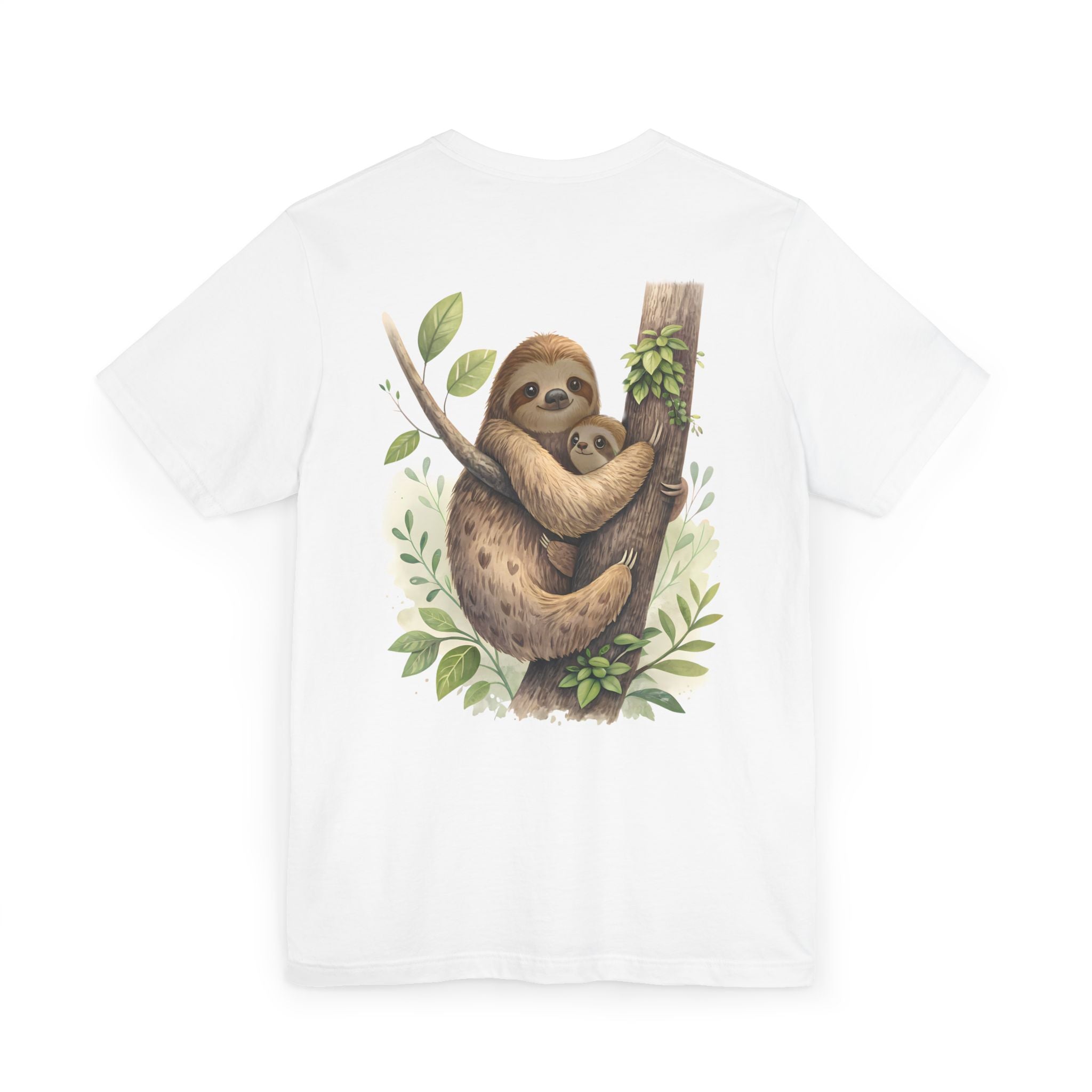 Sloth Mother and Baby T-Shirt