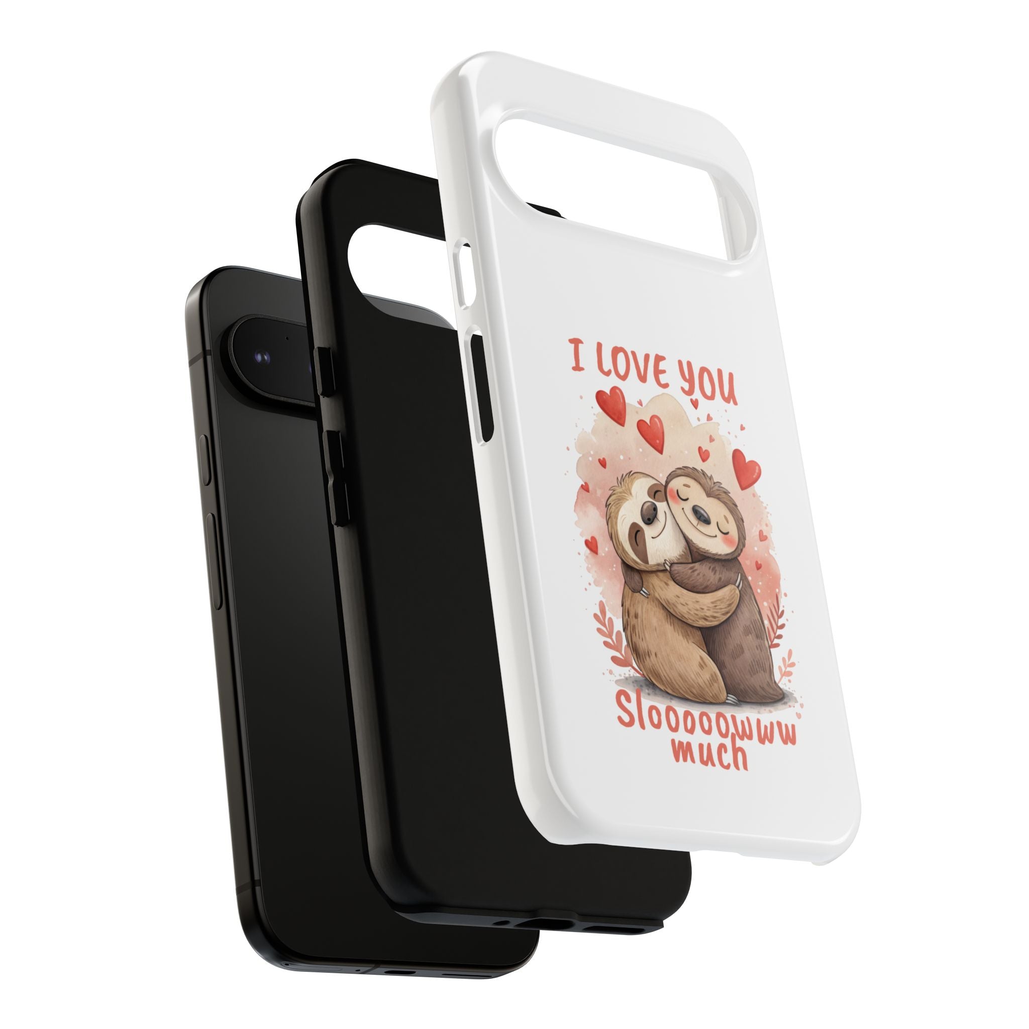 Cute Sloth Phone Case - "I Love You Sloooowww Much"