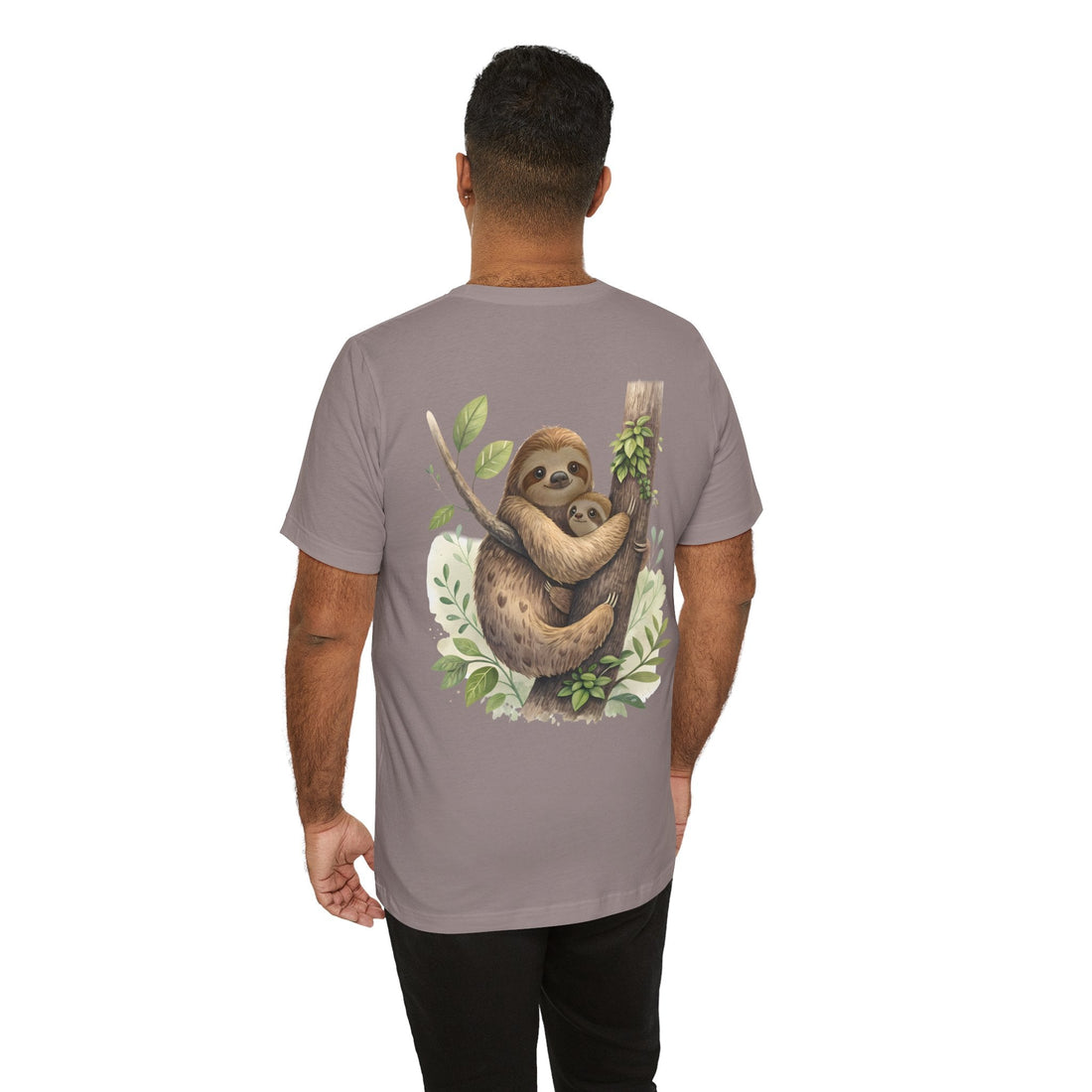 Sloth Mother and Baby T-Shirt