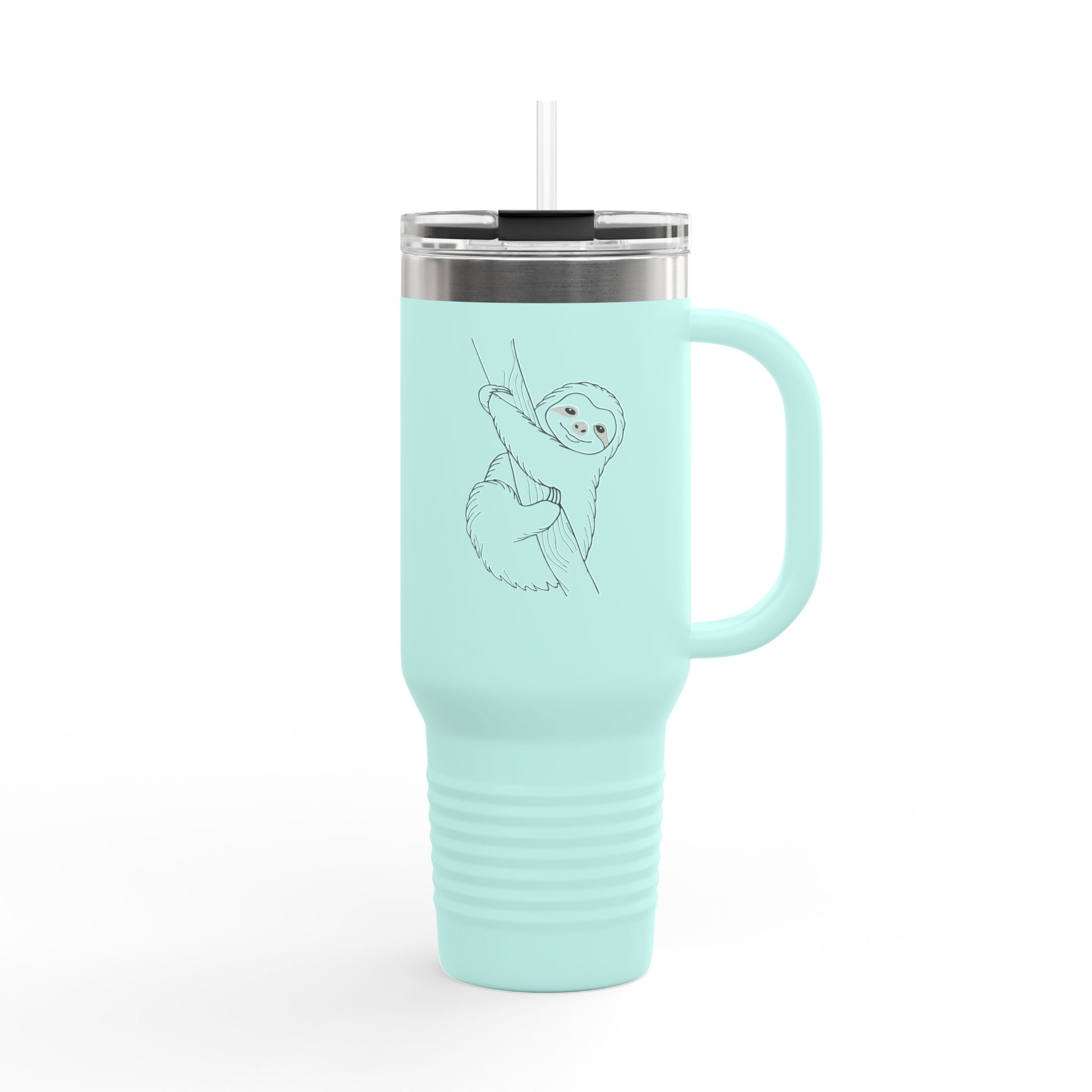 Cute Sloth Insulated Travel Mug - 40oz | Perfect for Coffee Lovers & Eco-Conscious Travelers
