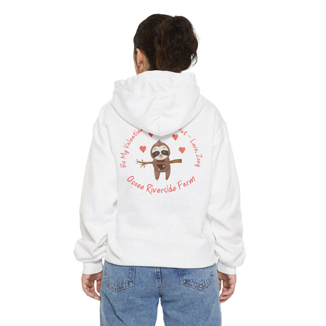Adorable Sloth Love Hoodie - Perfect for Valentine's Day & Cute Casual Wear