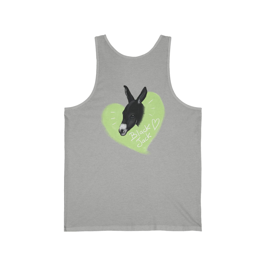 Black Jack Donkey Unisex Jersey Tank – Fun Summer Wear