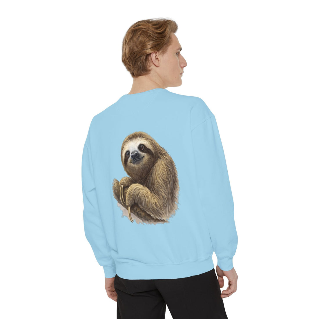 Adorable Sloth Graphic Sweatshirt