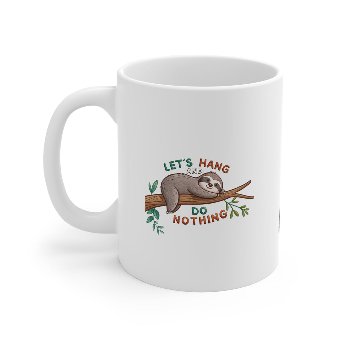 Relaxing Sloth Ceramic Coffee Mug - Perfect for Coffee Lovers