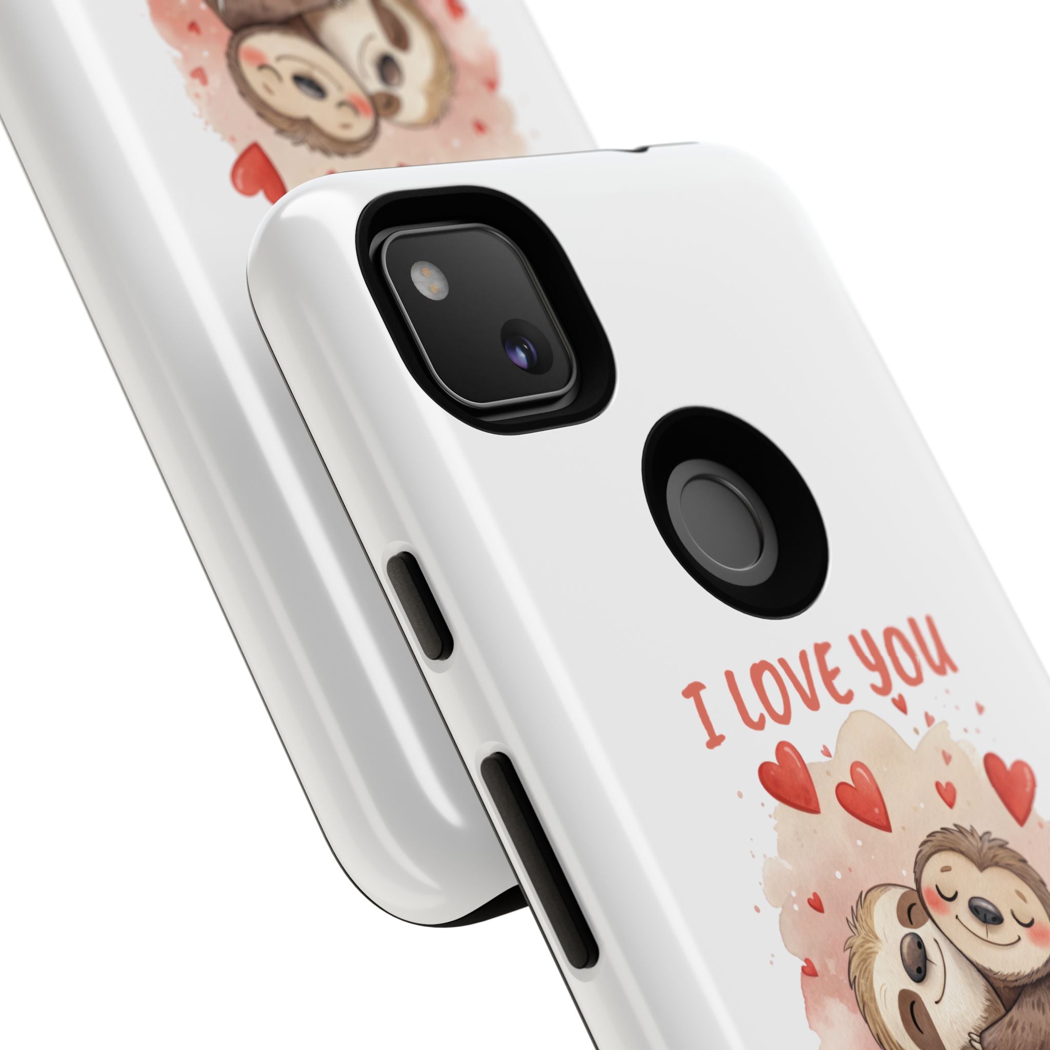 Cute Sloth Phone Case - "I Love You Sloooowww Much"