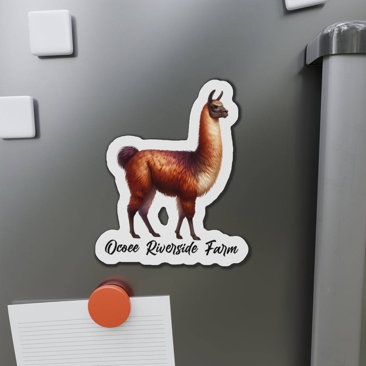 Llama Die-Cut Magnet