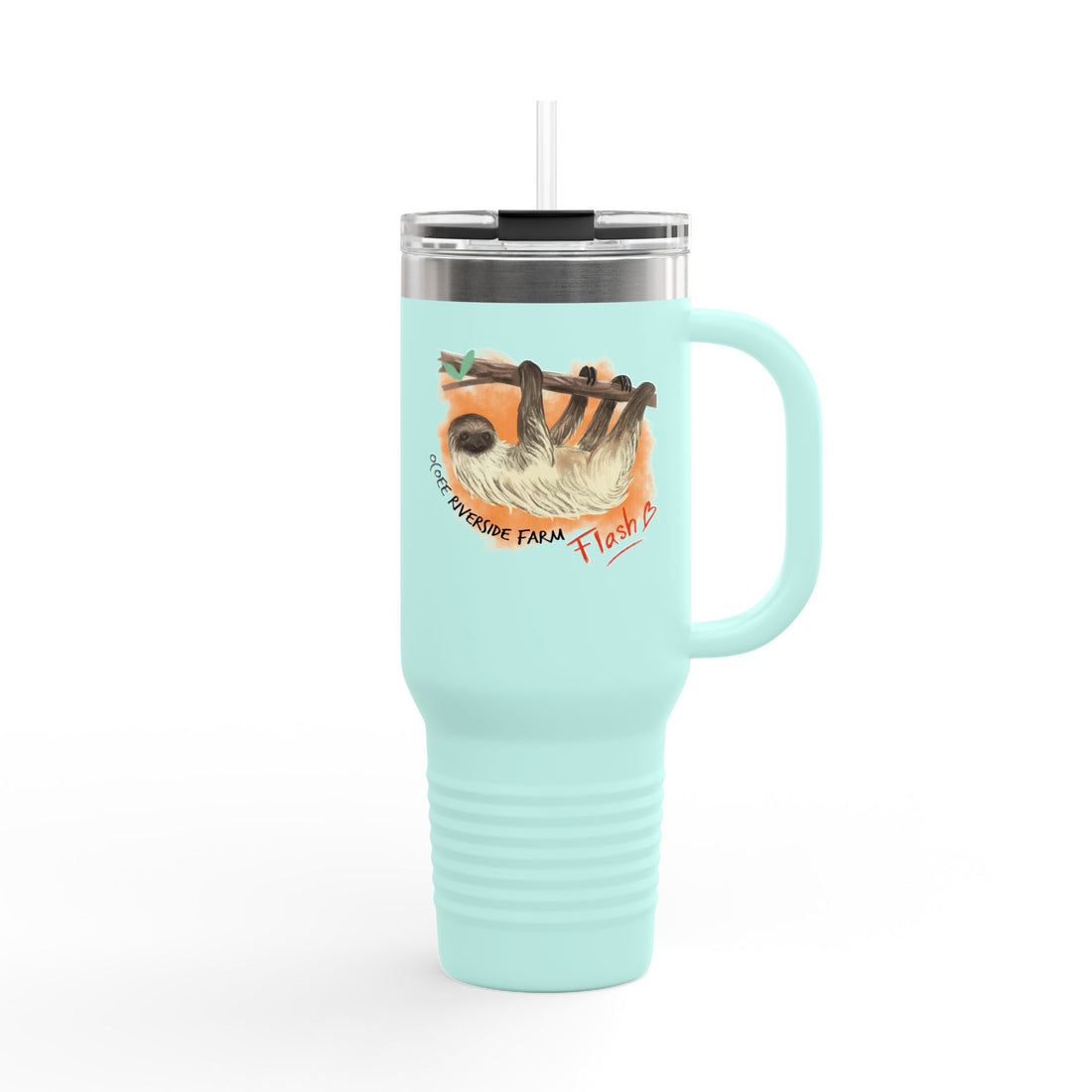 Cute Sloth Insulated Travel Mug - 40oz - Perfect for Adventure Lovers!