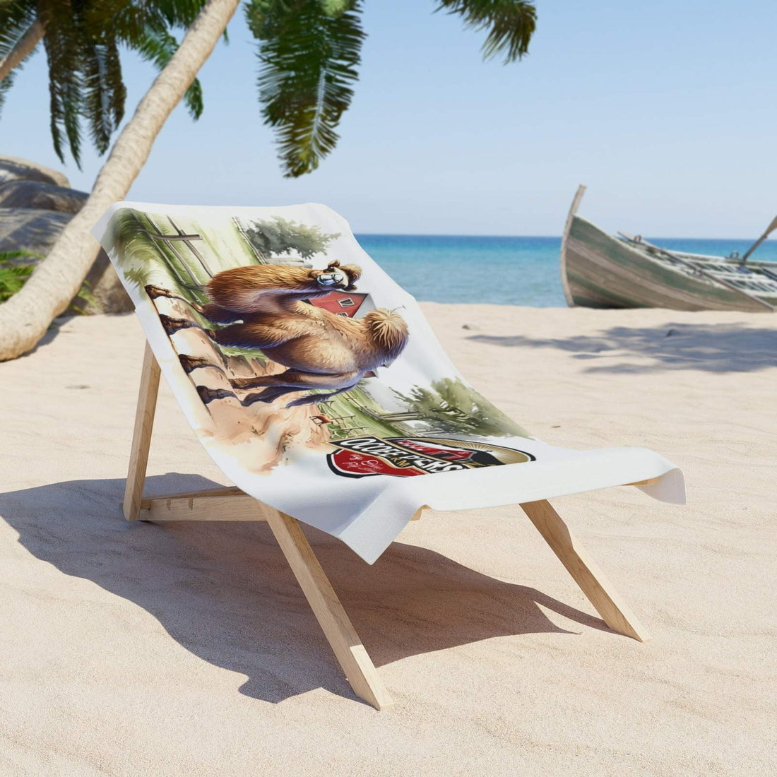 Camel Lover’s Beach Towel