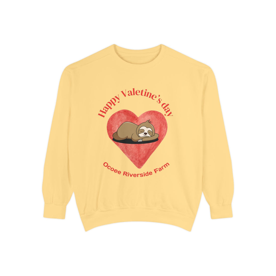 Sloth Valentine's Day Hoodie