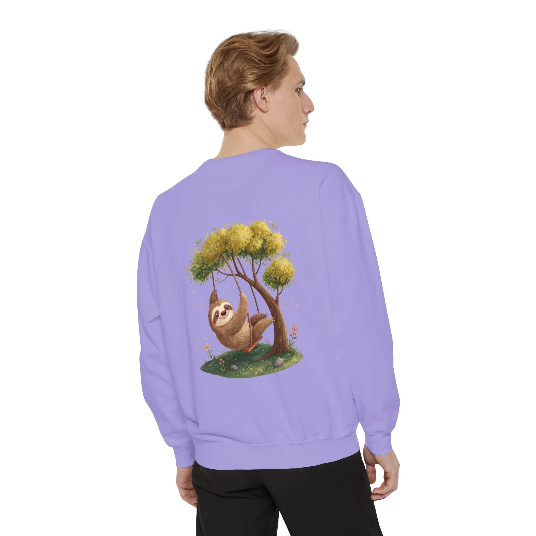 Sloth Swinging from Tree Sweatshirt