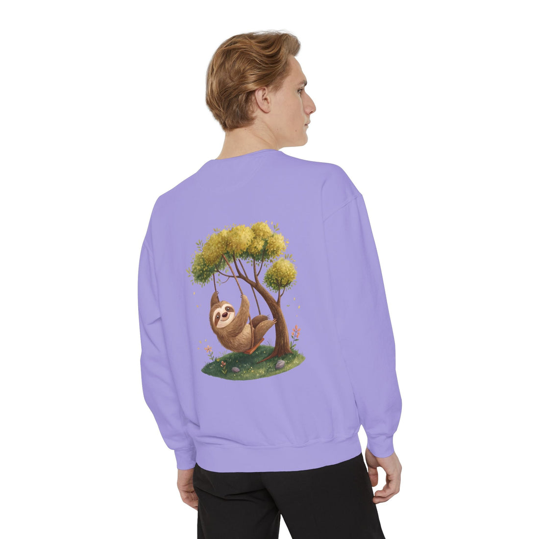 Sloth Swinging from Tree Sweatshirt