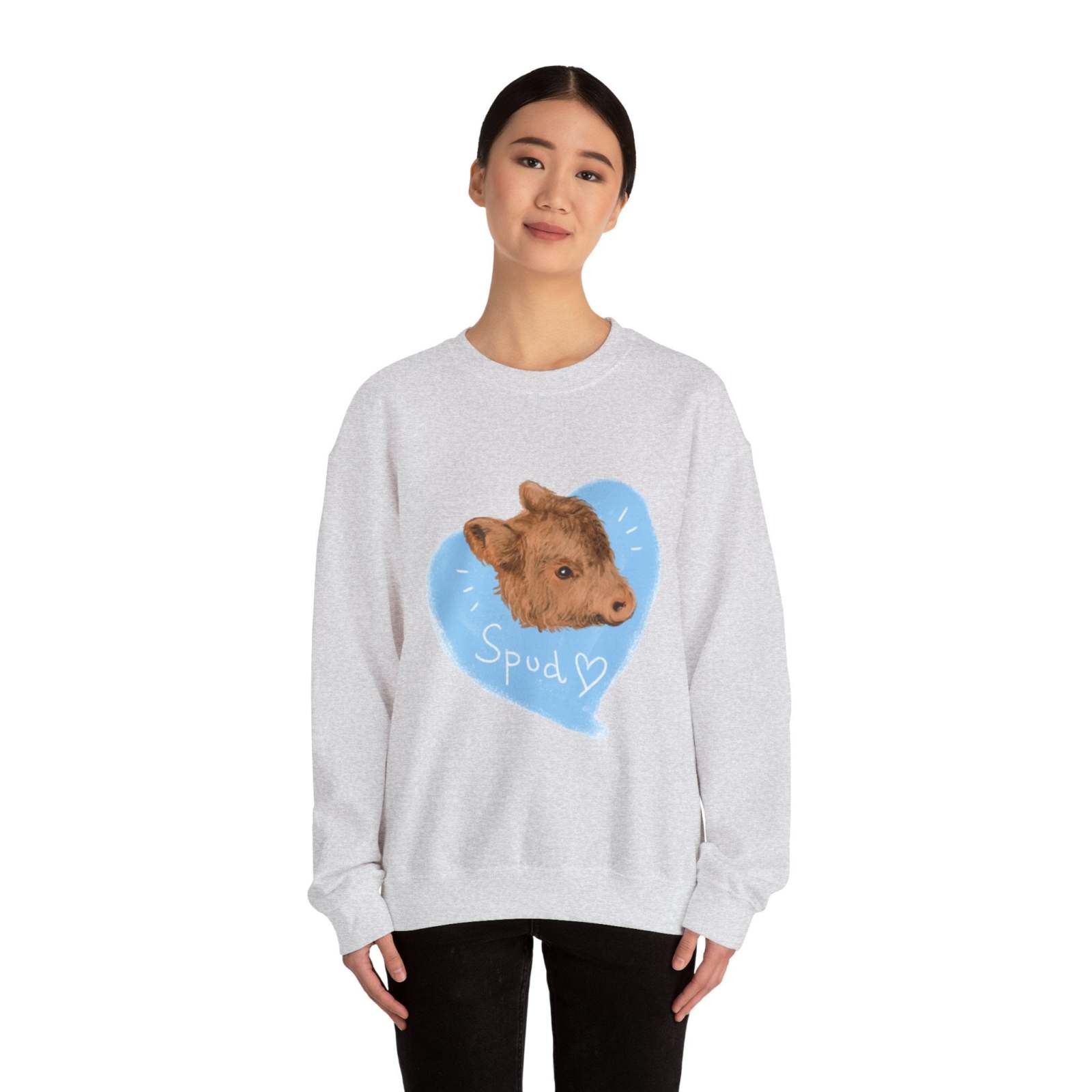 Spud Heart Unisex Crewneck Sweatshirt