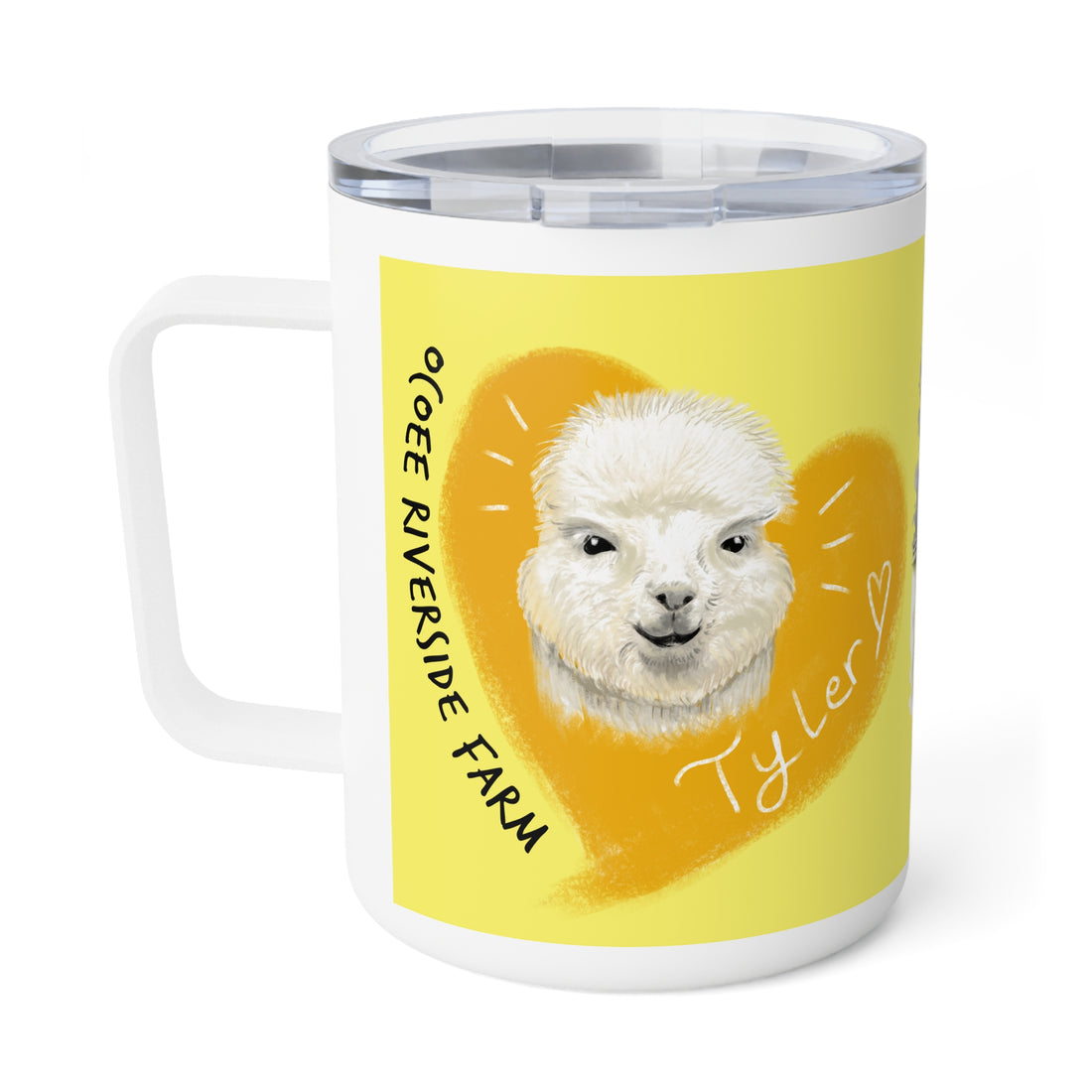 Rustic Insulated Coffee Mug | 10oz Mug with Farmhouse Design for Country Lovers