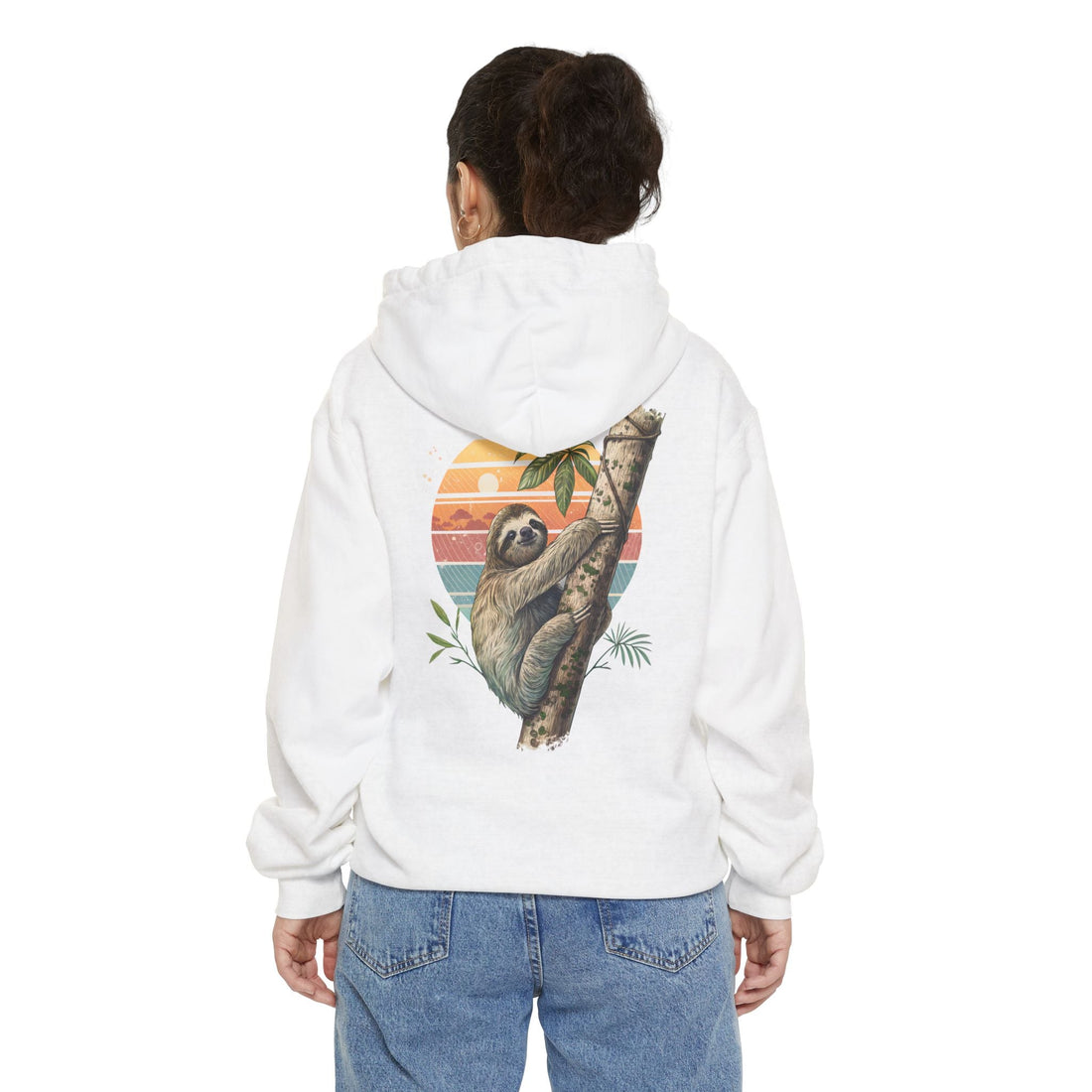 Funny Sloth Vintage Hoodie