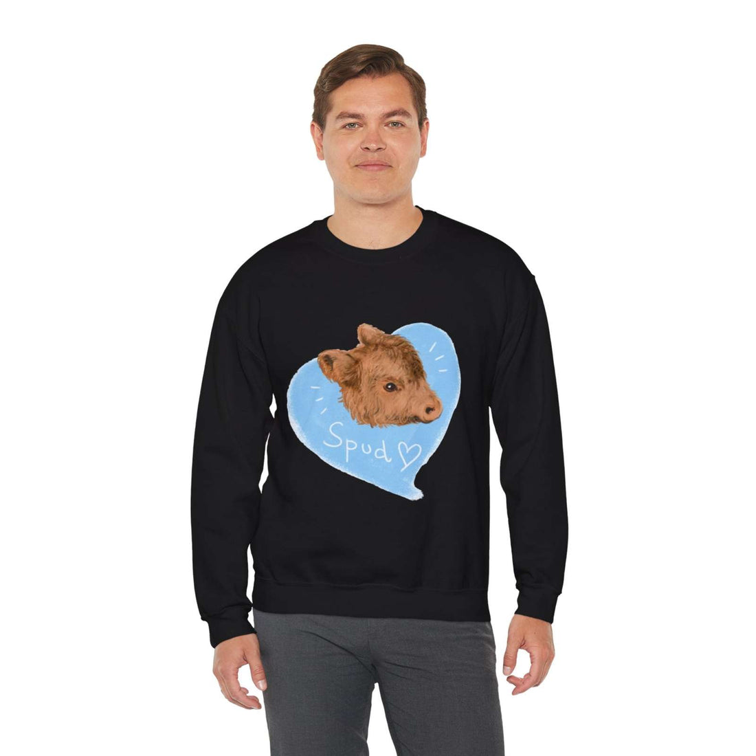 Spud Heart Unisex Crewneck Sweatshirt