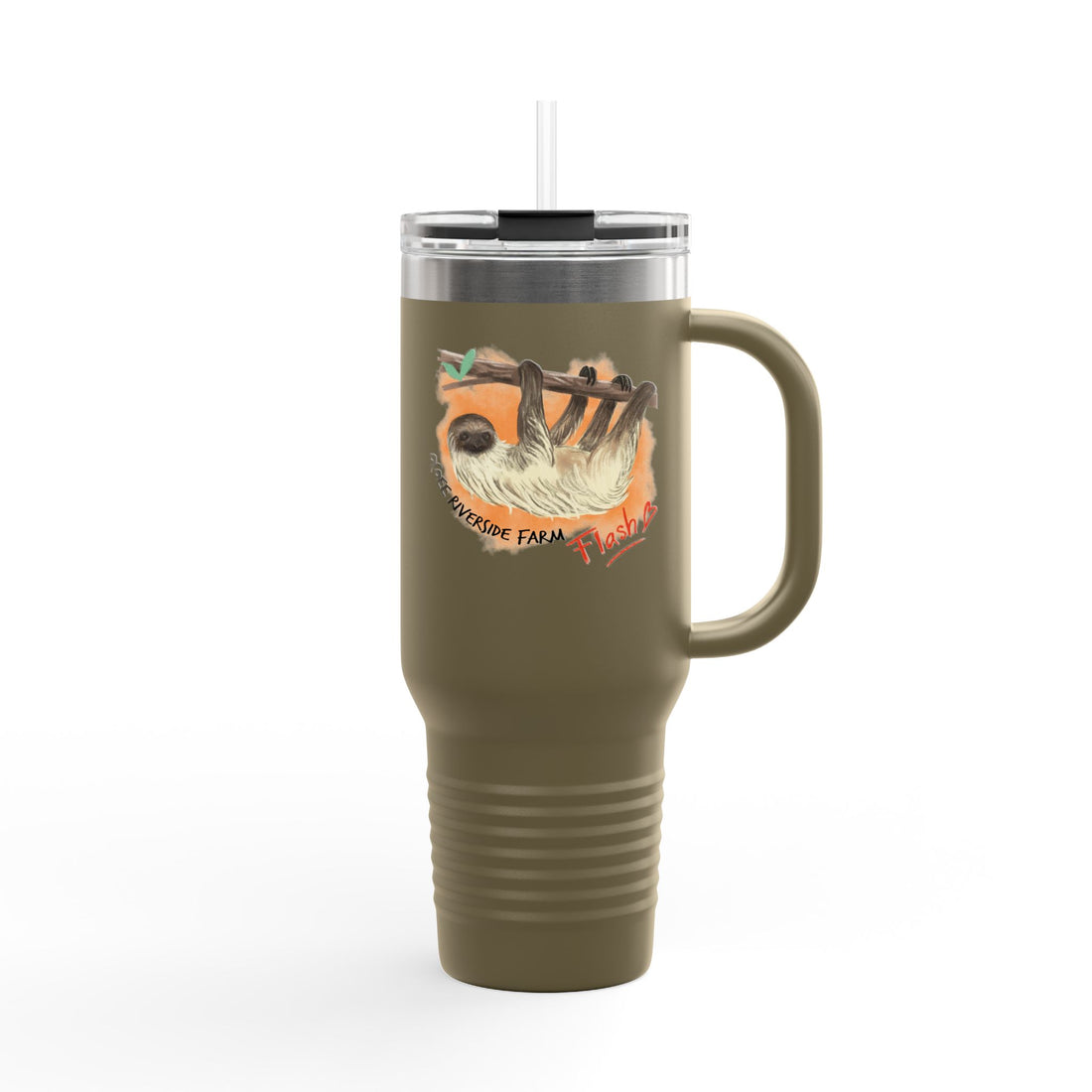 Cute Sloth Insulated Travel Mug - 40oz - Perfect for Adventure Lovers!