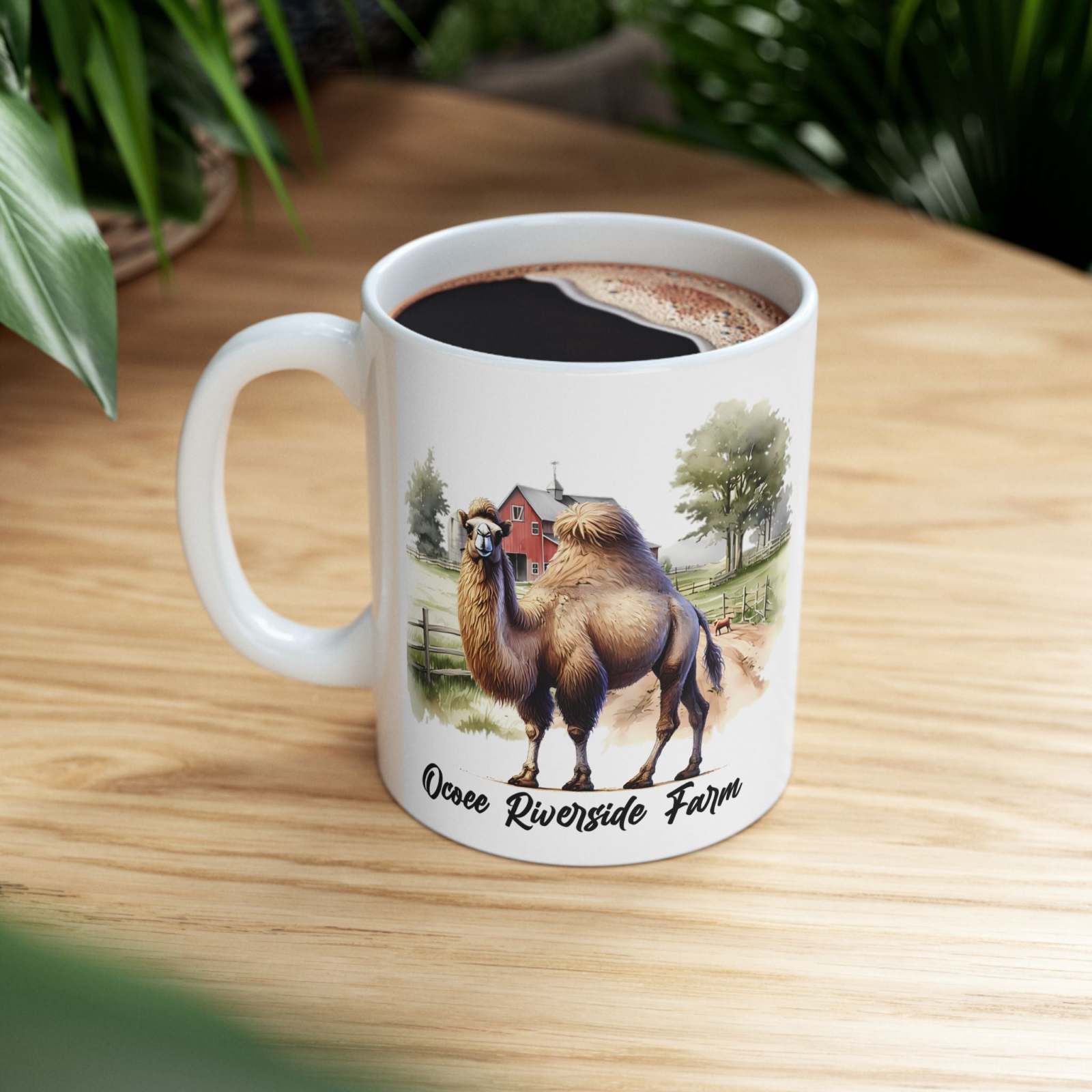 Camel Farmhouse Ceramic Mug
