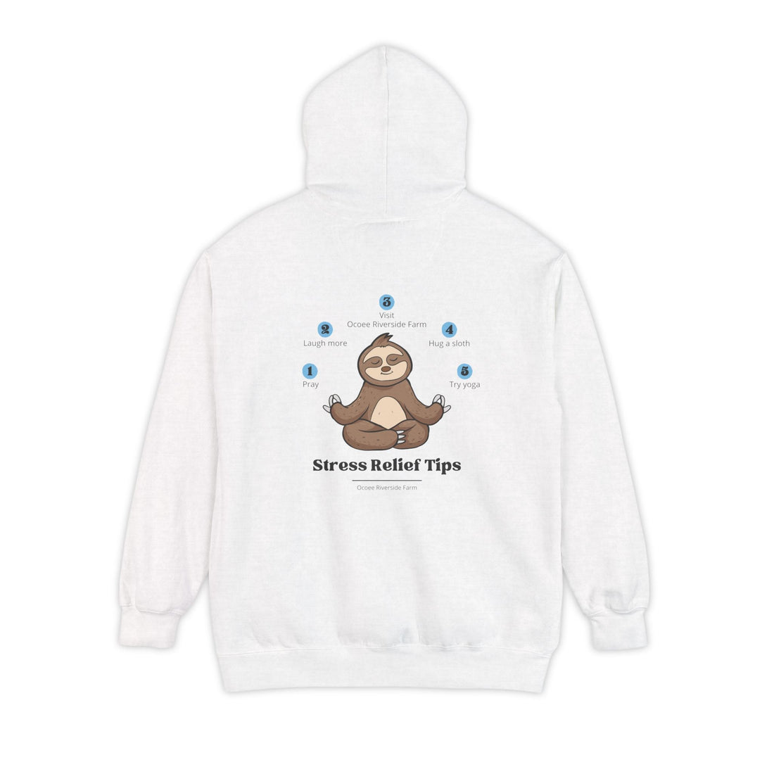 Unisex Stress Relief Sloth Hoodie
