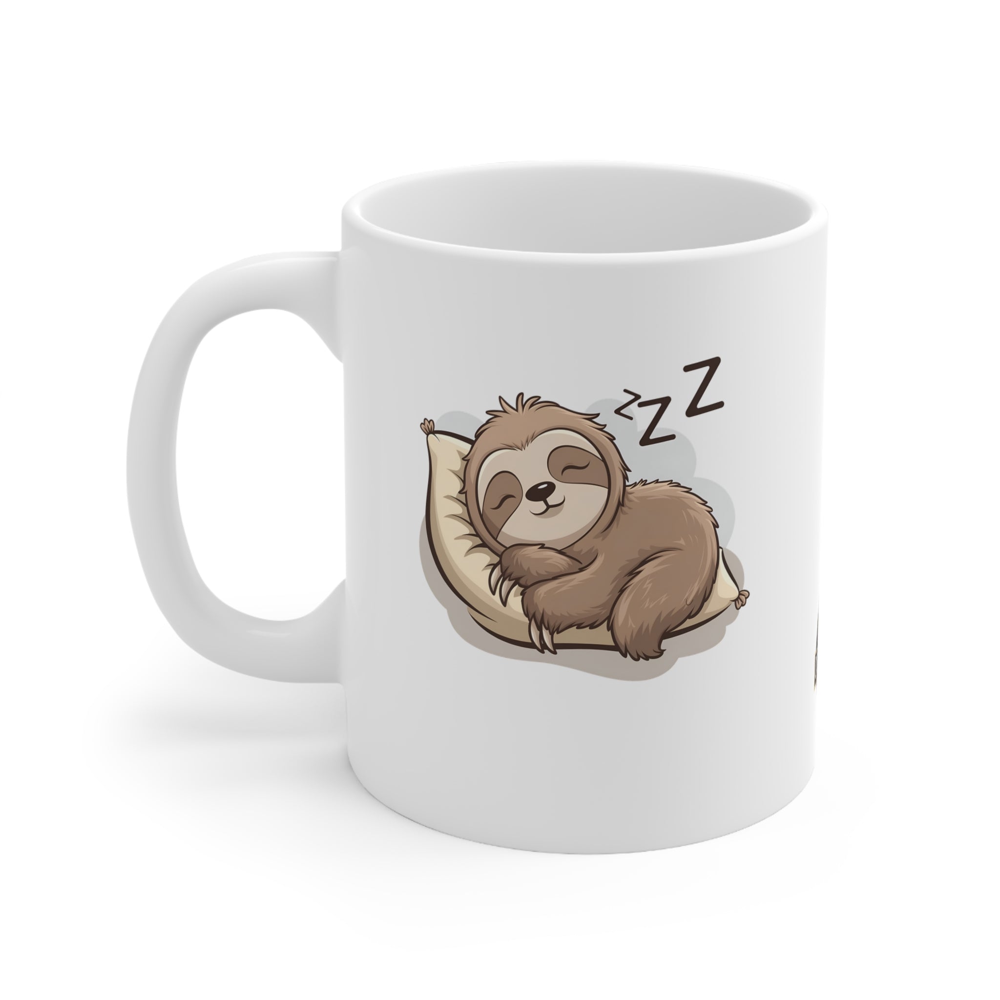 Cute Sloth Ceramic Coffee Cups – 11oz & 15oz – Perfect for Relaxation Lovers