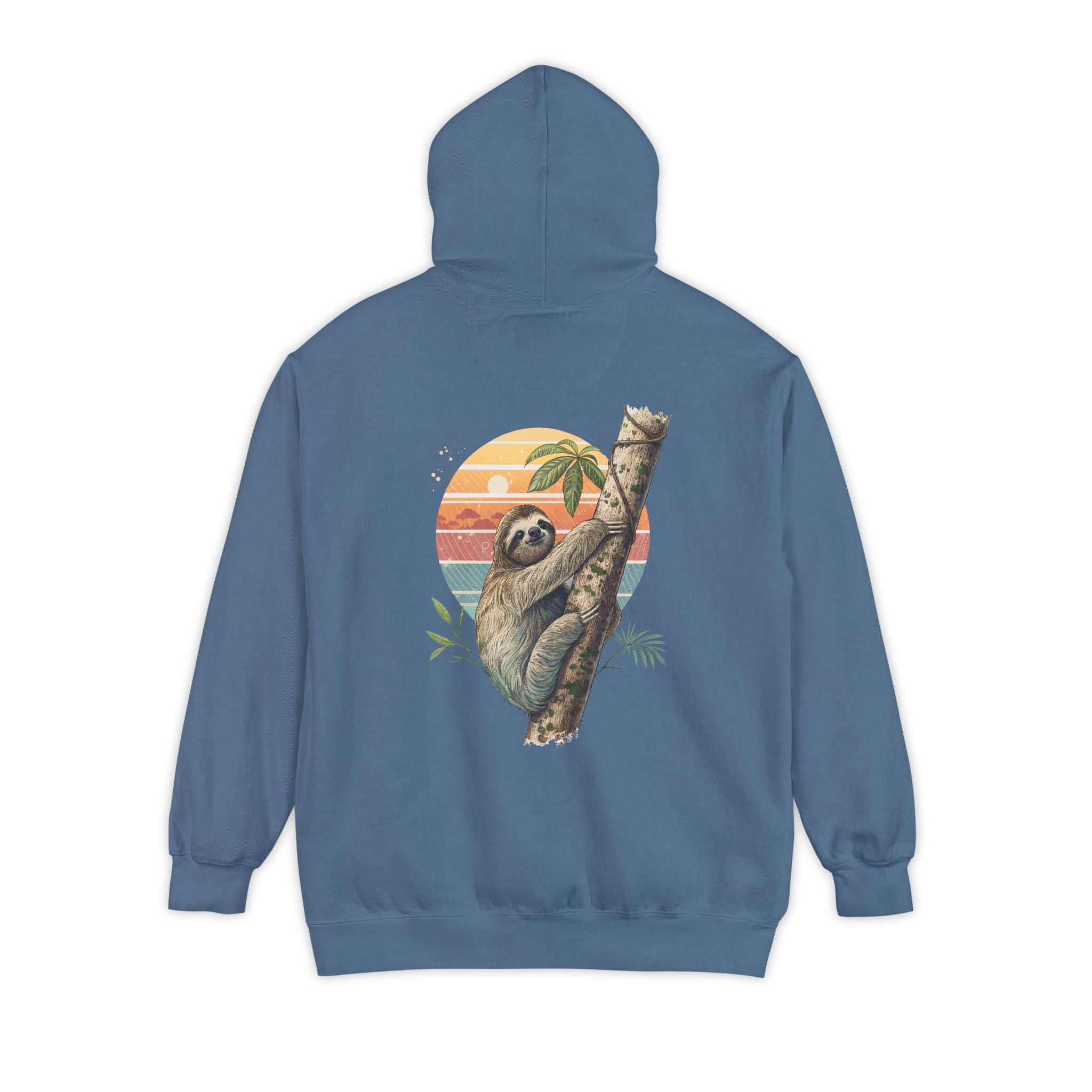 Funny Sloth Vintage Hoodie