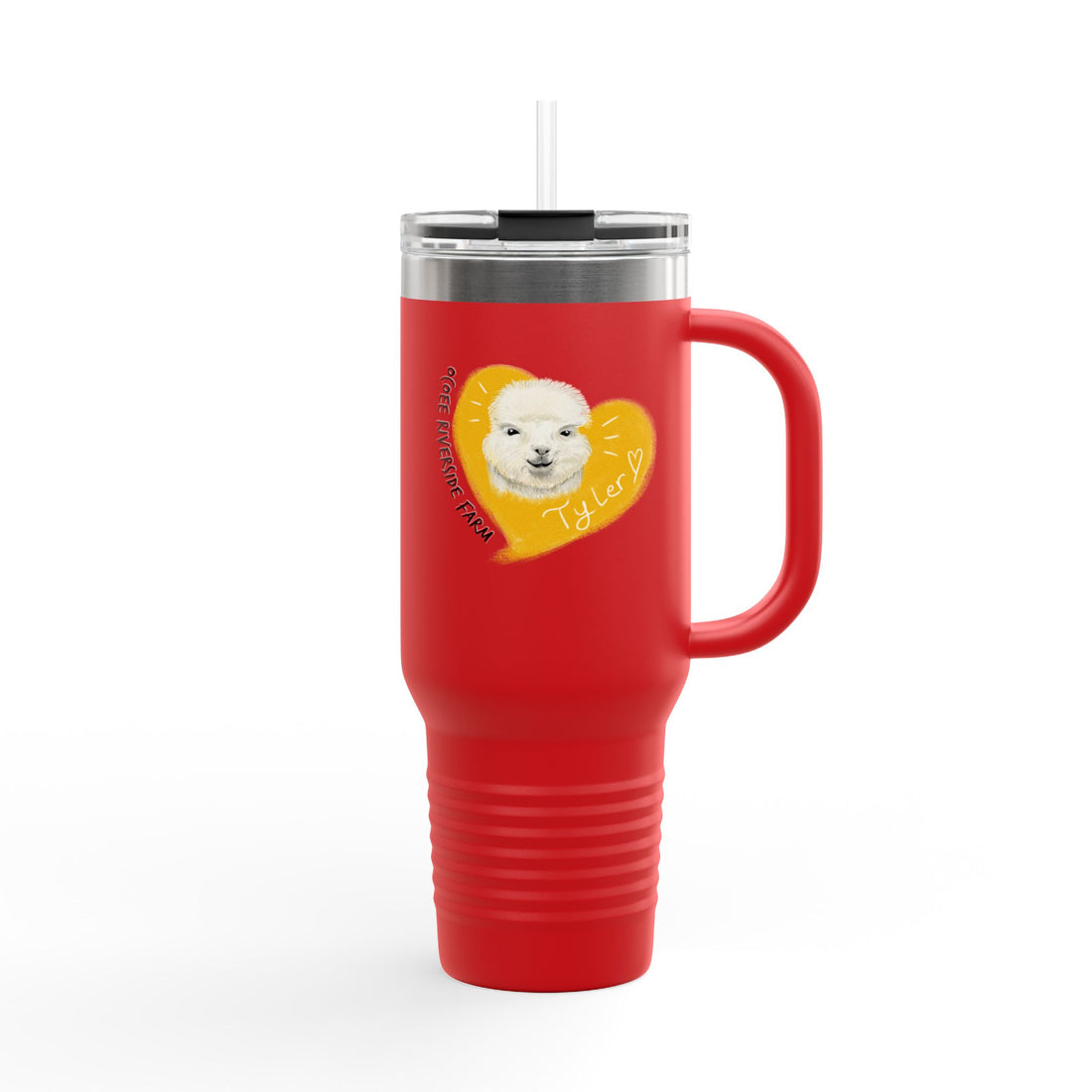 Cute Alpaca Insulated Travel Mug - 40oz - Perfect for Adventure Lovers!