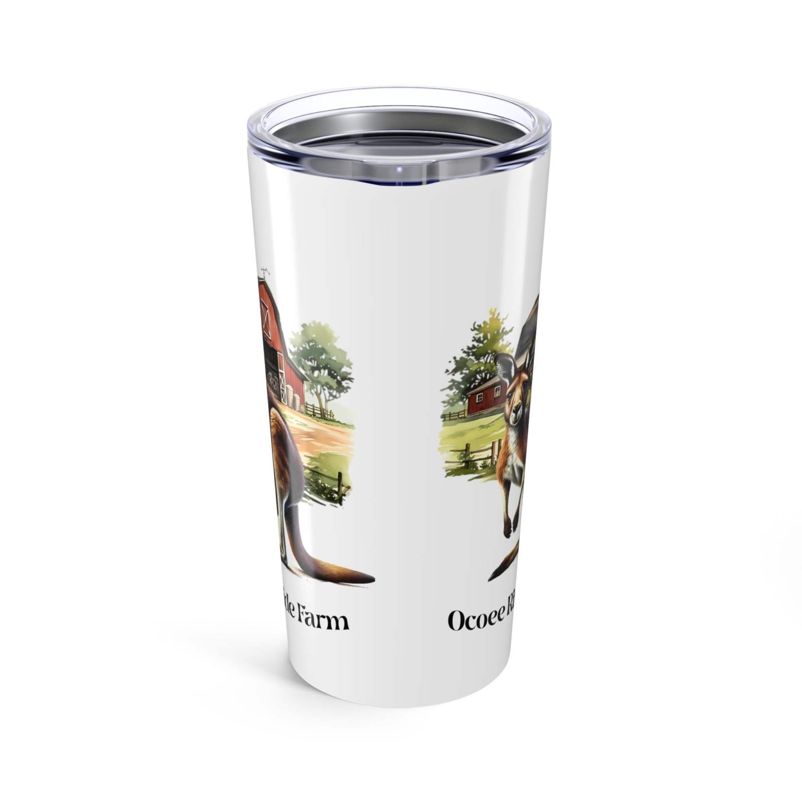 Rustic Kangaroo 20oz Farmhouse Tumbler