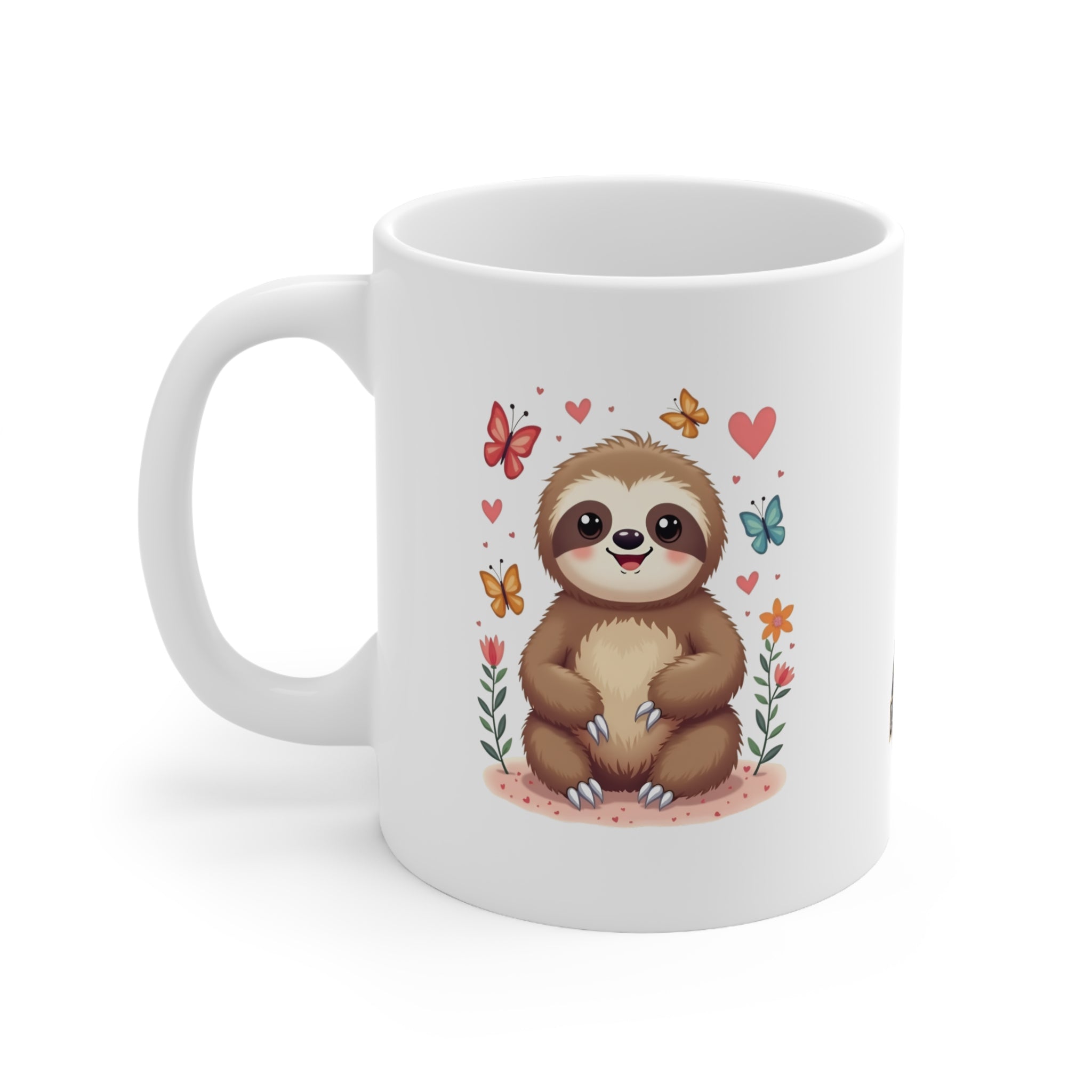 Whimsical Sloth Ceramic Coffee Mug - Perfect for Animal Lovers
