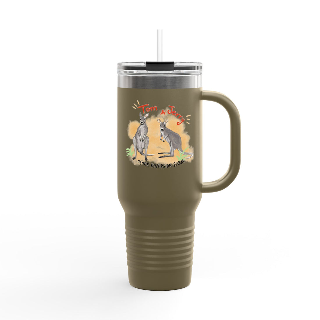 Tom & Jerry Insulated Travel Mug - 40oz - Perfect for Adventure Lovers!