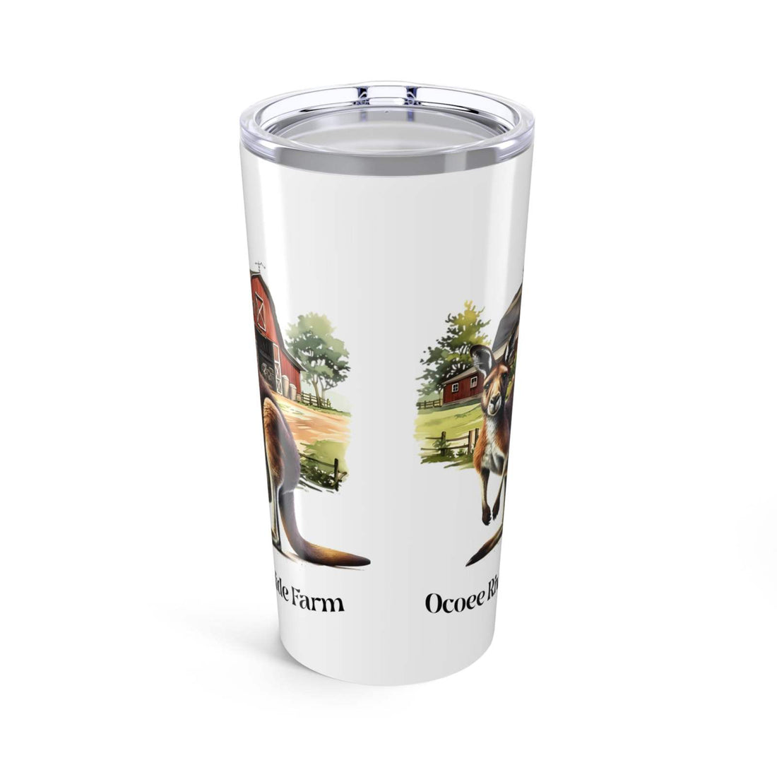 Rustic Kangaroo 20oz Farmhouse Tumbler
