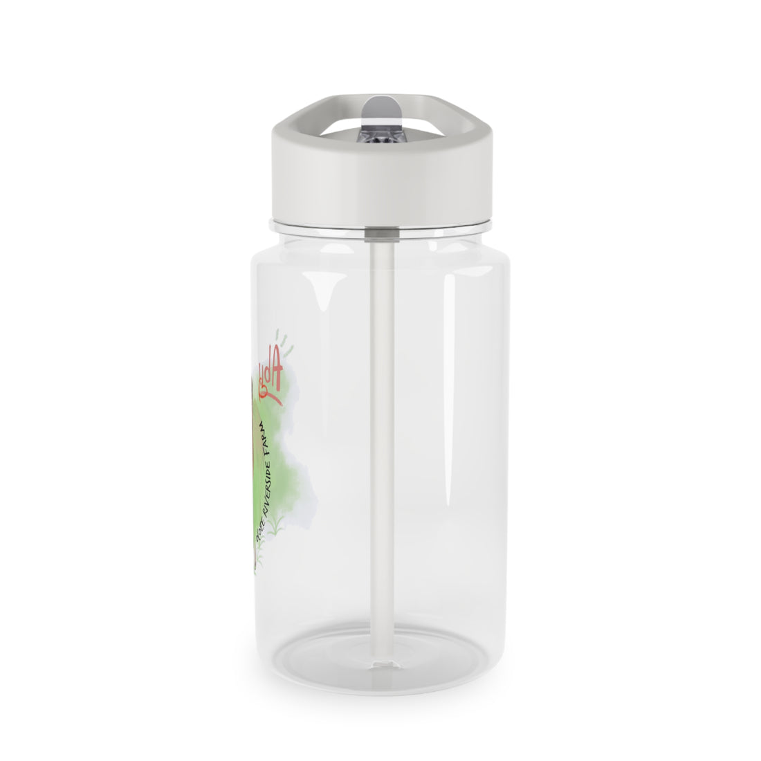 Cute Camel Farm Tritan Water Bottle with Straw