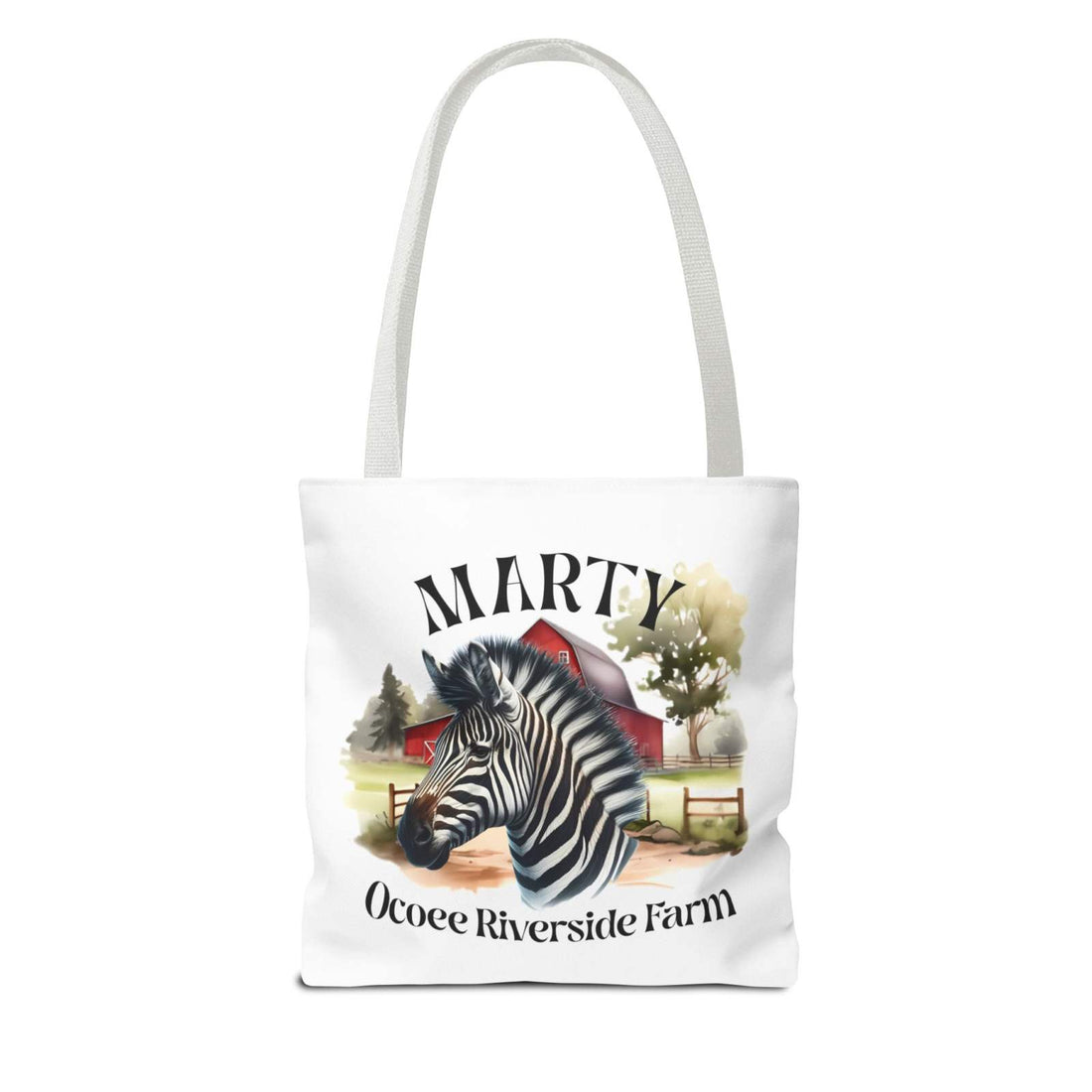 Custom Zebra Tote Bag