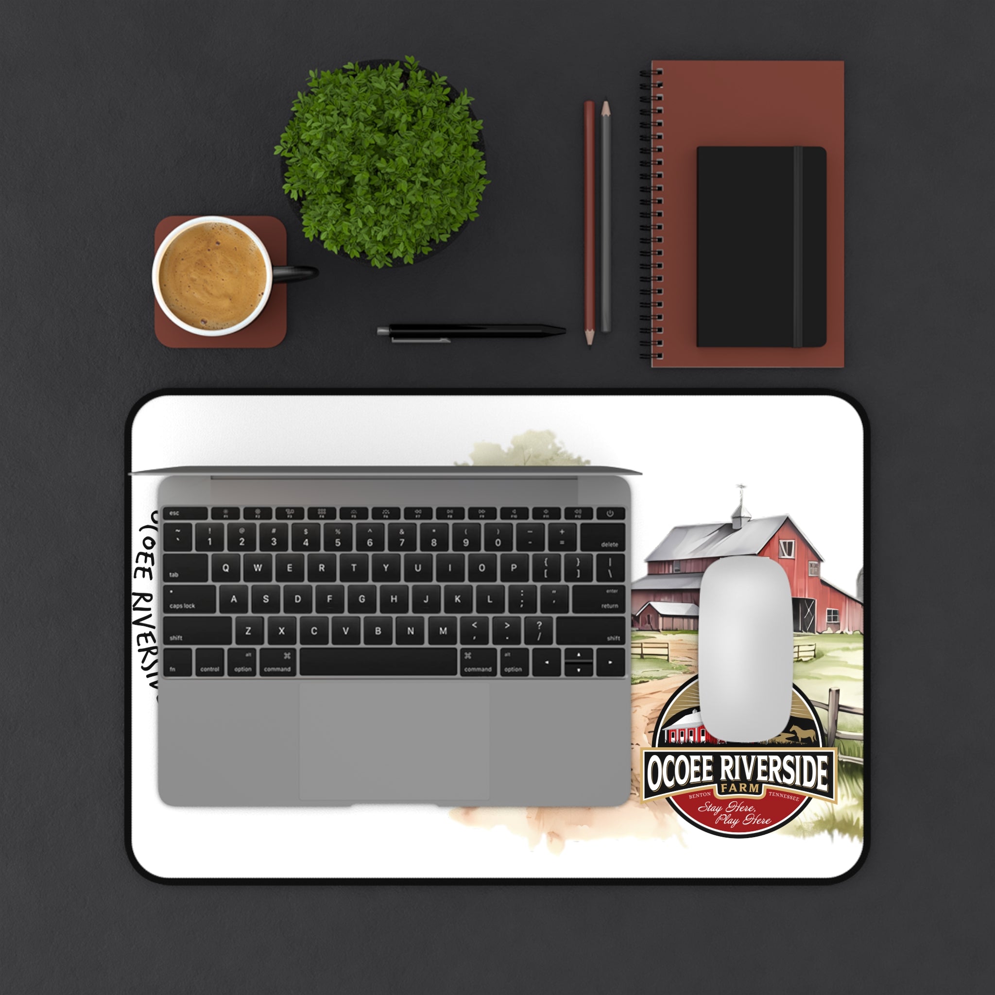 Copy of Animal Farm Custom Ocoee Riverside Farm Desk Mat Design